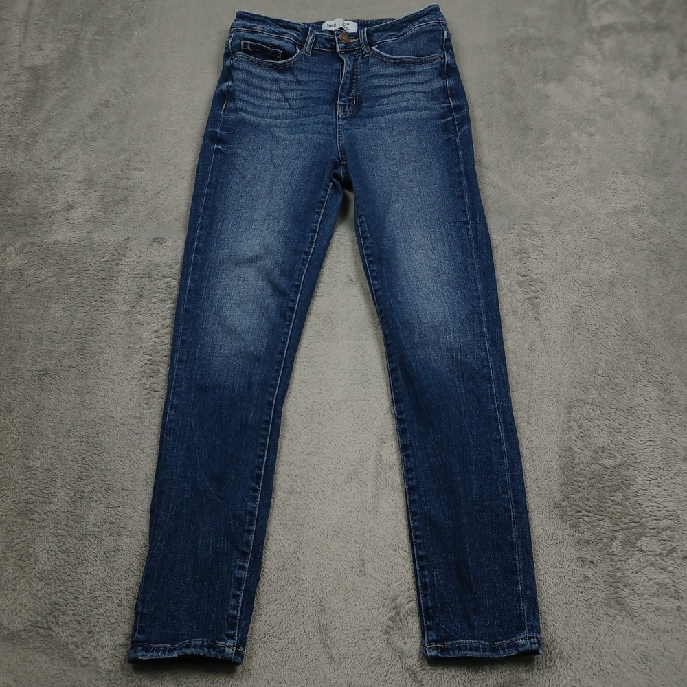 BKE Jeans Womens 27 Blue Denim Slim Fit High Rise Ankle‎ Skinny